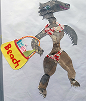 Regina Fritsch, Collage