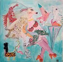 Regina Fritsch, Collage