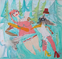 Regina Fritsch, Collage