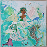 Regina Fritsch, Collage
